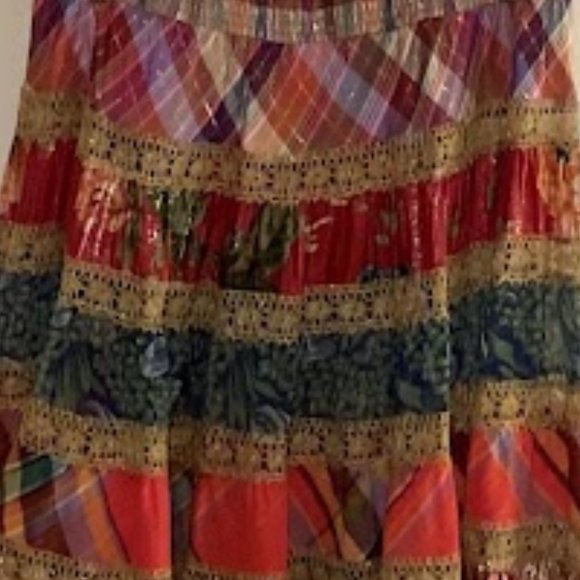 Koos Van Den Akker Multi-Colored Skirt - Picture 3 of 5